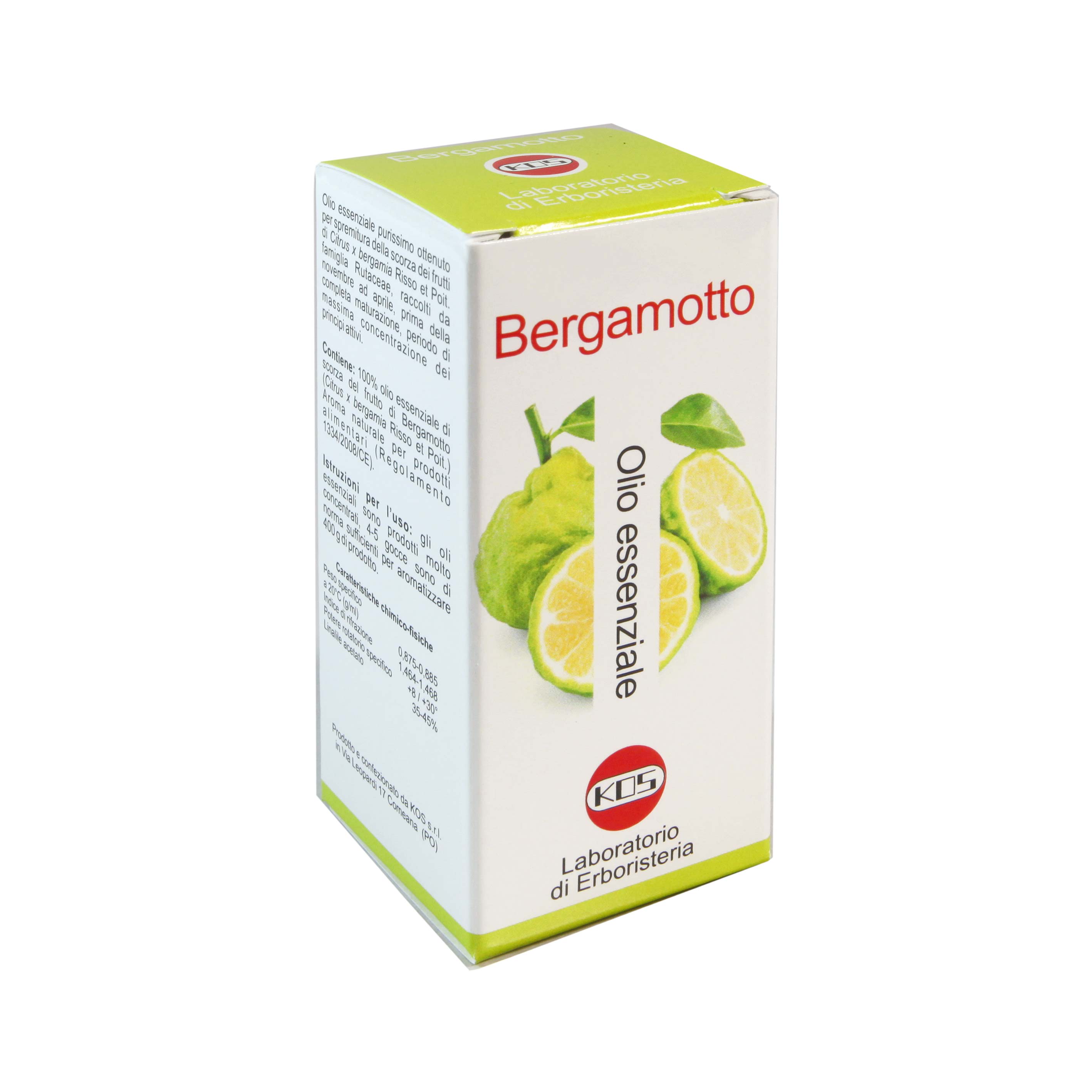 Bergamotto olio essenziale ml 20              