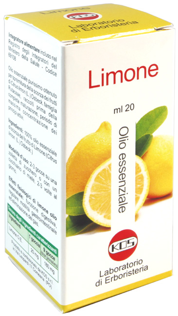 Limone olio essenziale ml 20