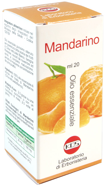 Mandarino olio essenziale 20ml