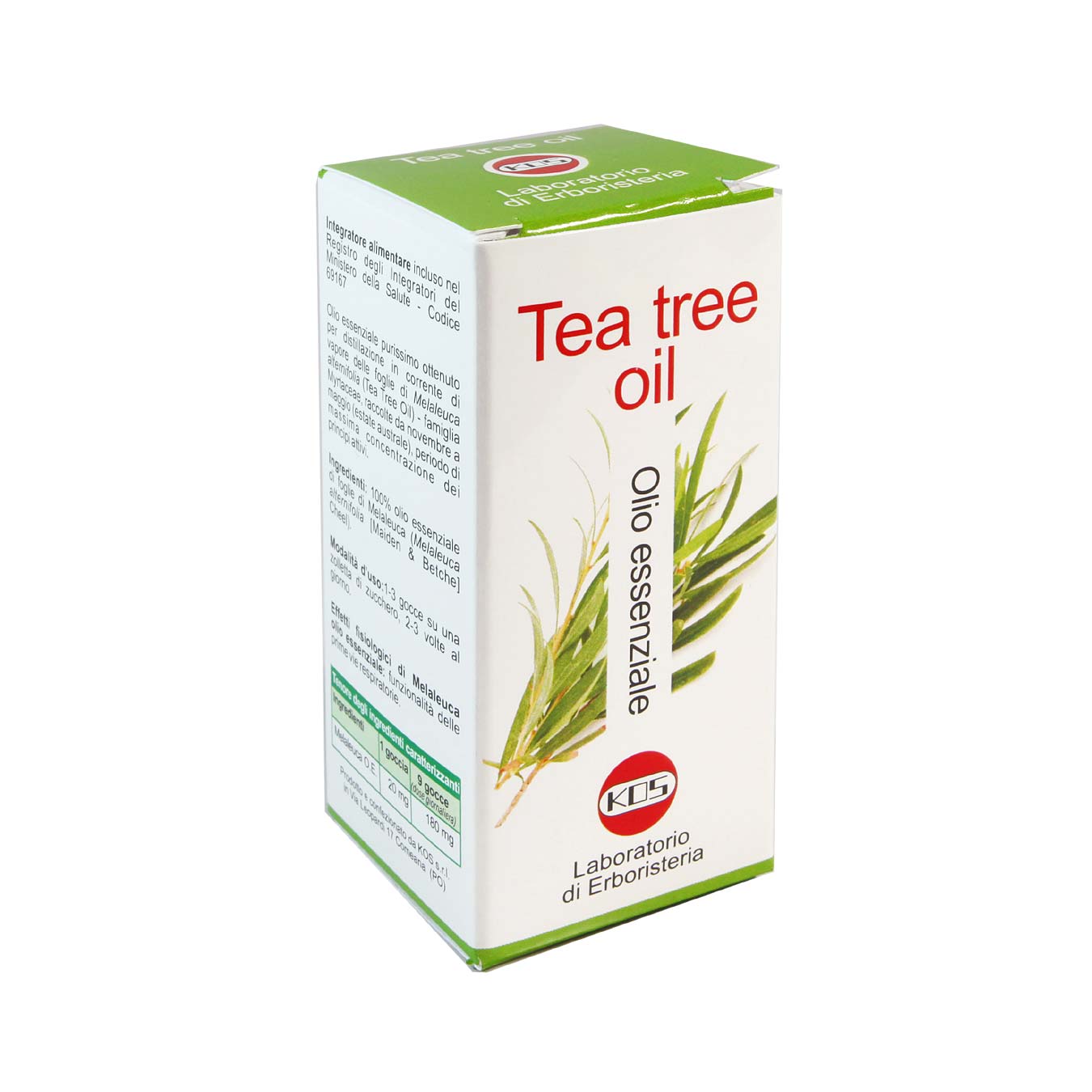 Tea Tree oil olio essenziale ml 20