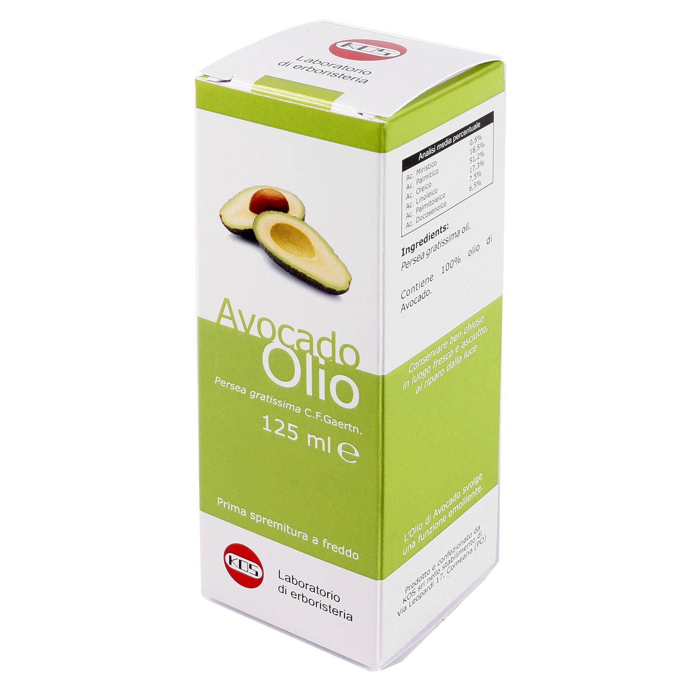 Olio di Avocado ml 125             