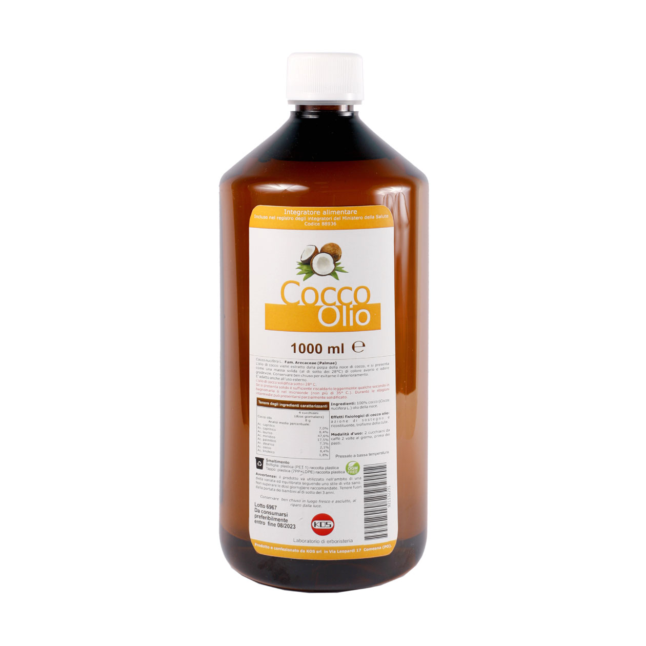 Olio di Cocco lt 1                 