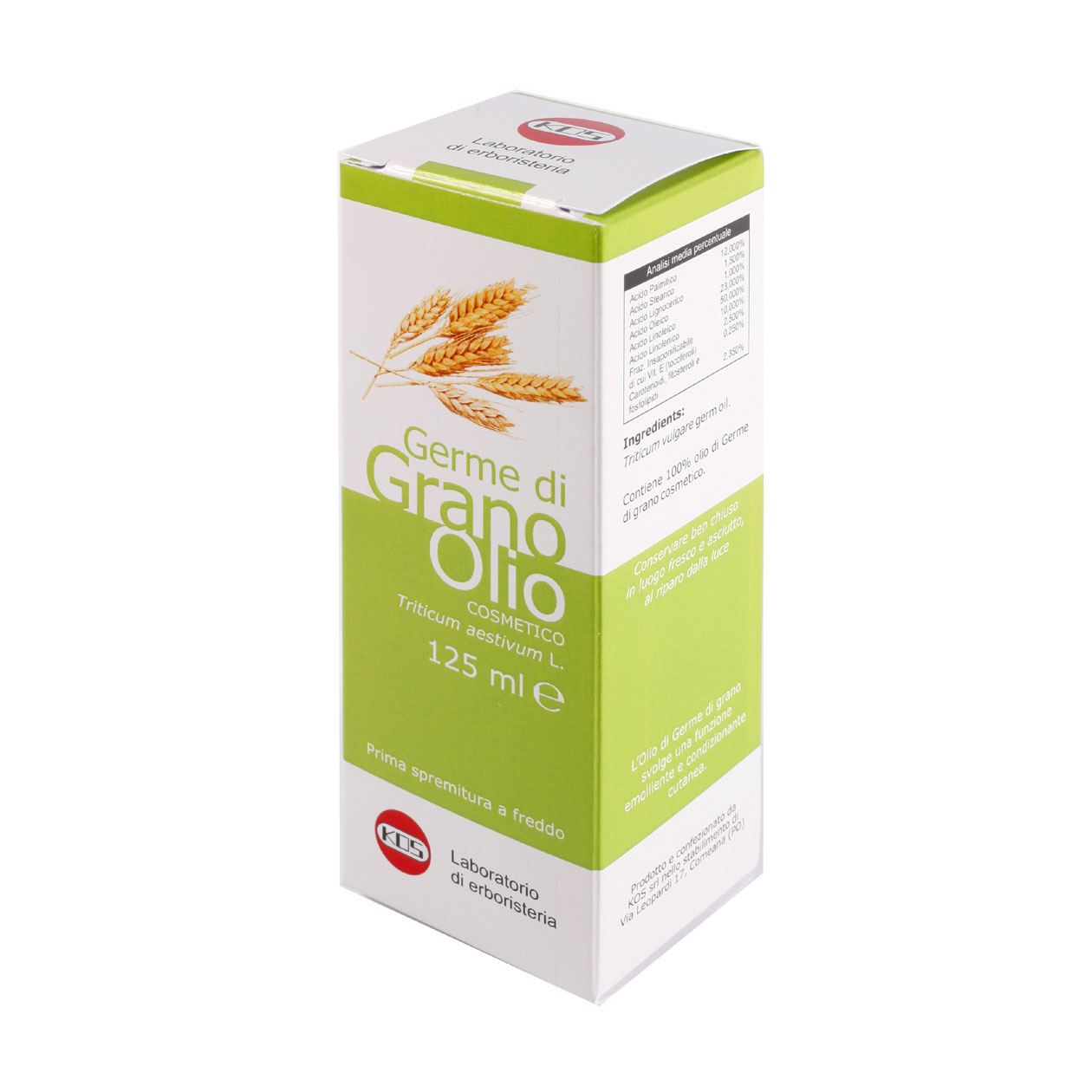 Olio Germe Grano Cosmetico 125ml        