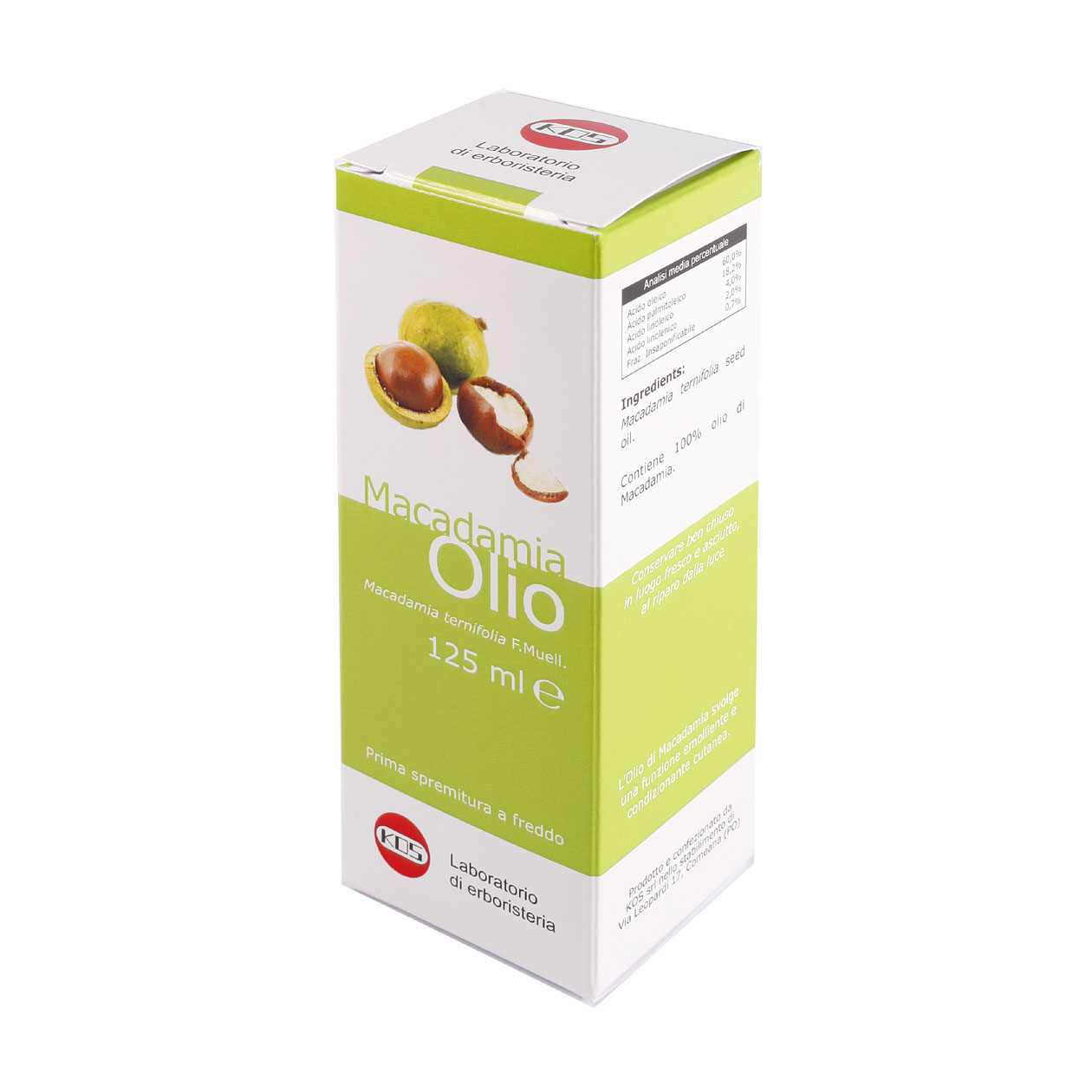 Olio di Macadamia 125ml