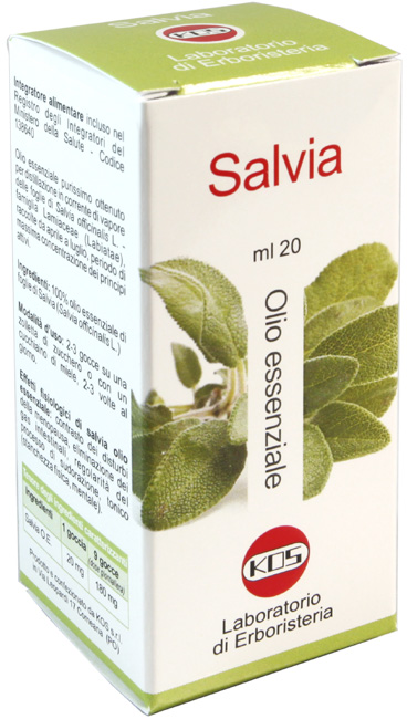 Salvia olio essenziale ml 20