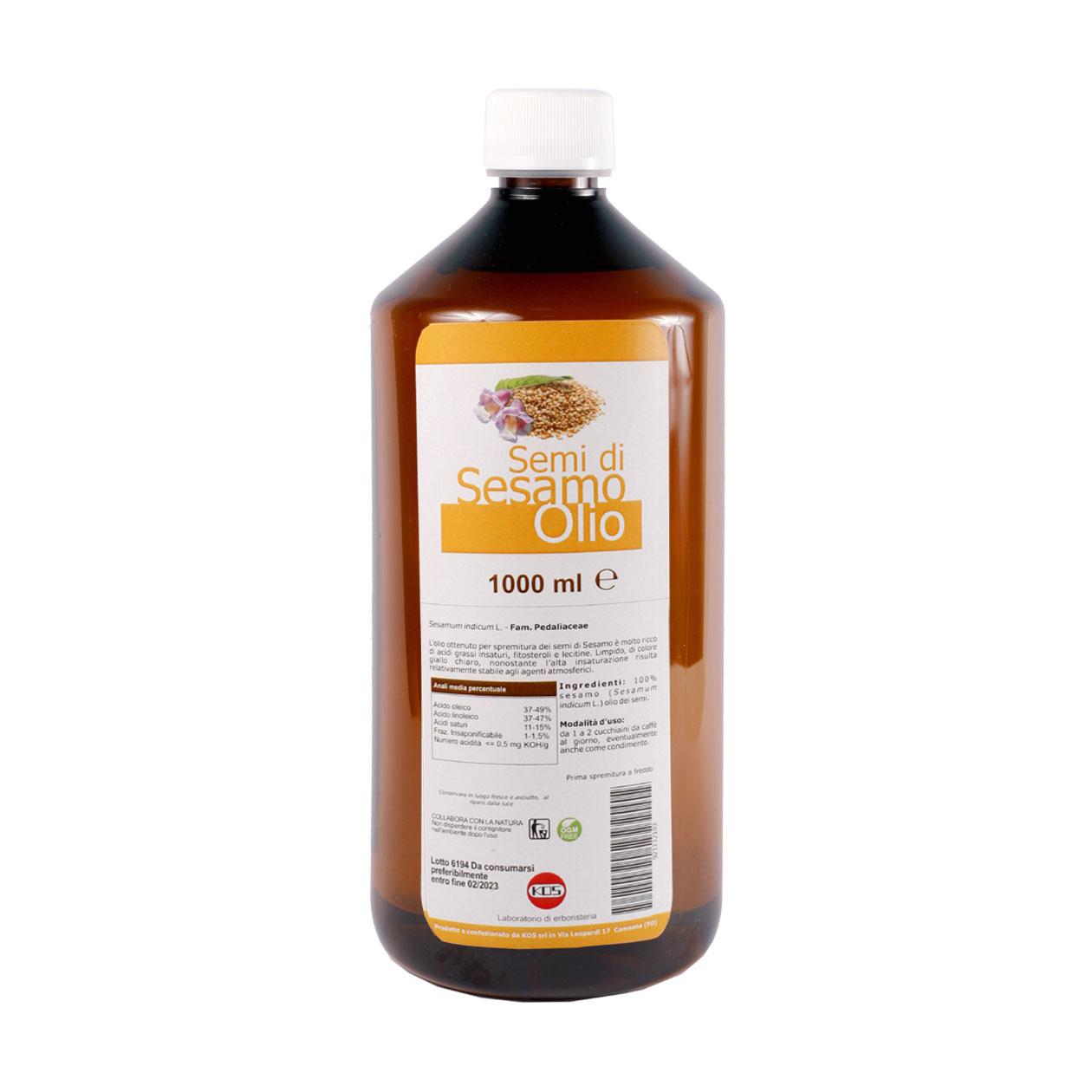 Olio di Sesamo ml 1000             