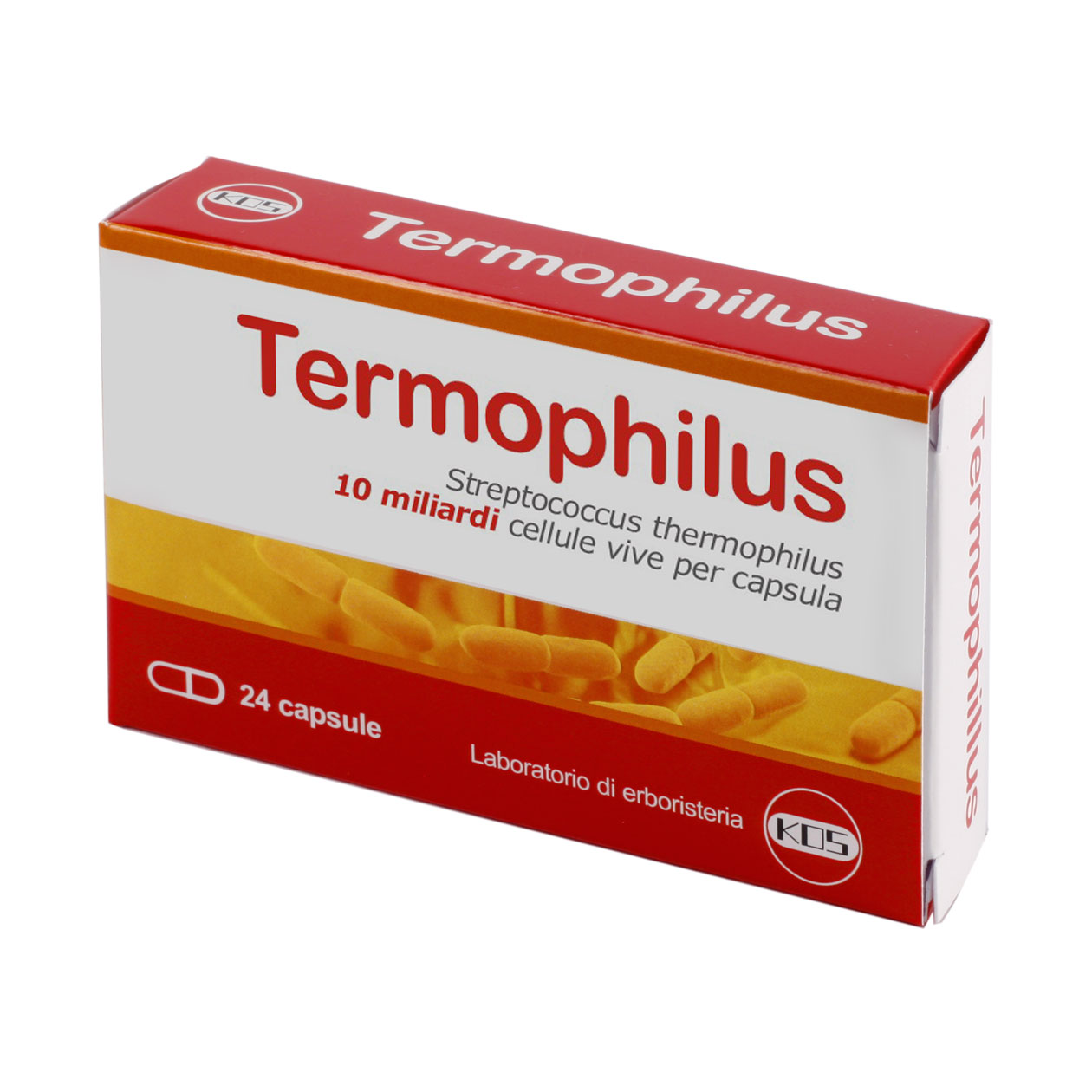 Thermophilus 10 miliardi cellule vive per capsula - 24 capsule